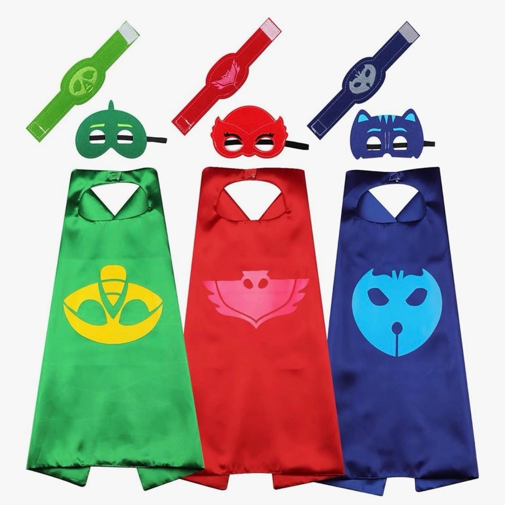 Catboy, Gekko & Owlette PJ Masks Costumes